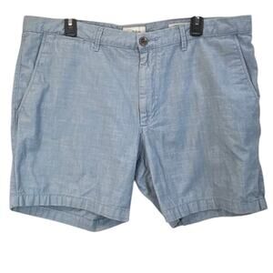 Goodfellow & Co. Mens 38 Light Blue 7" Inseam De Largo Linden Short